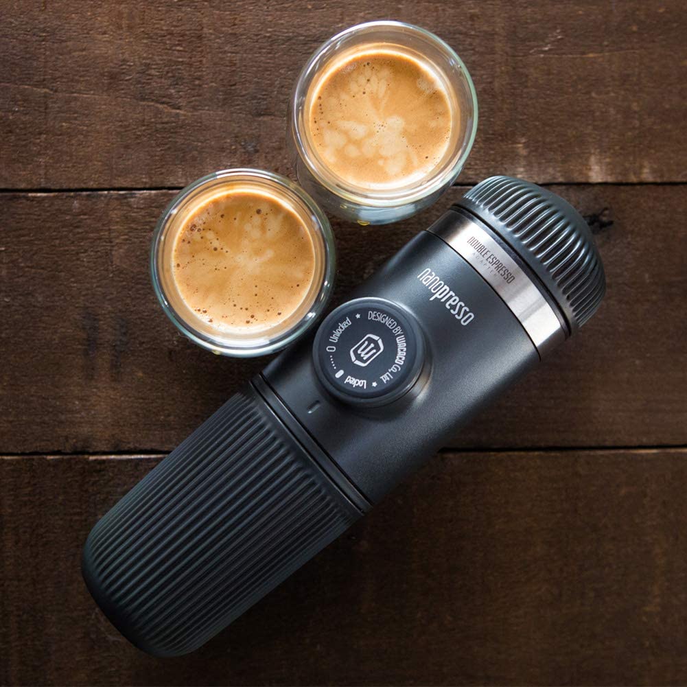 WACACO – COMBO DỤNG CỤ ÉP ESPRESSO BẰNG TAY NANOPRESSO GREY – WINTER BREAK