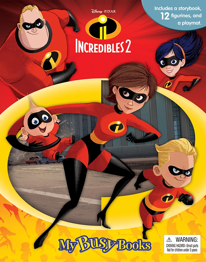 Disney The Incredibles 2 My Busy Books