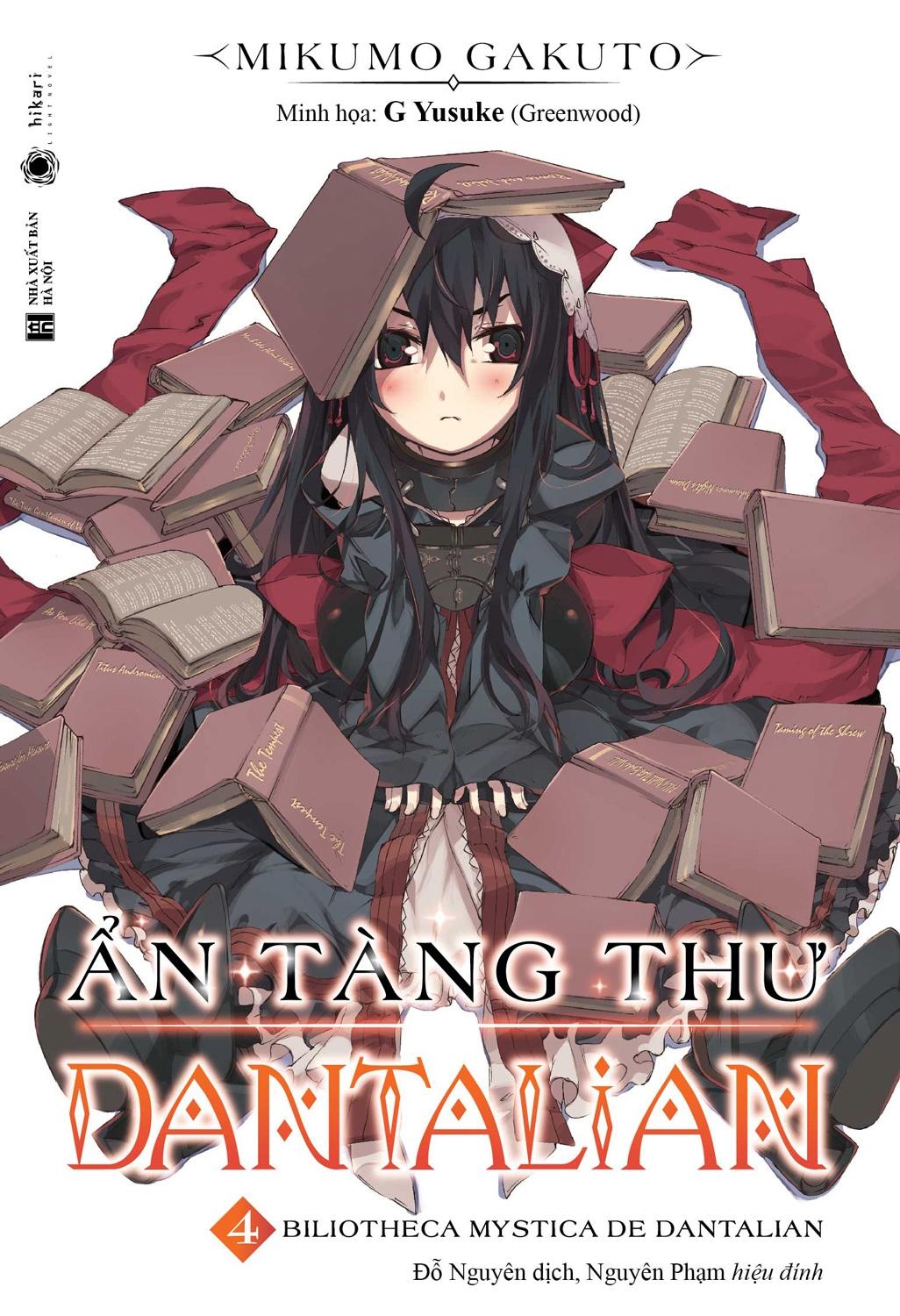Sách Ẩn Tàng Thư Dantalian 4 (Tặng Kèm 1 Bookmark)