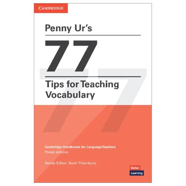 Penny Ur's 77 Tips For Teaching Vocabulary