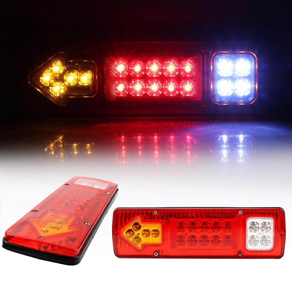 Đèn xi nhan đuôi xe tải/tàu thuyền 19 bóng LED 12V 24V