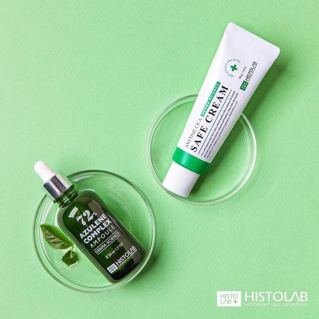 Tinh Chất Serum Giảm Ngừa Mụn Histolab Azulene Complex Ampoule 72% Kiểm Soát Điều Tiết Bã Nhờn Kích Ứng