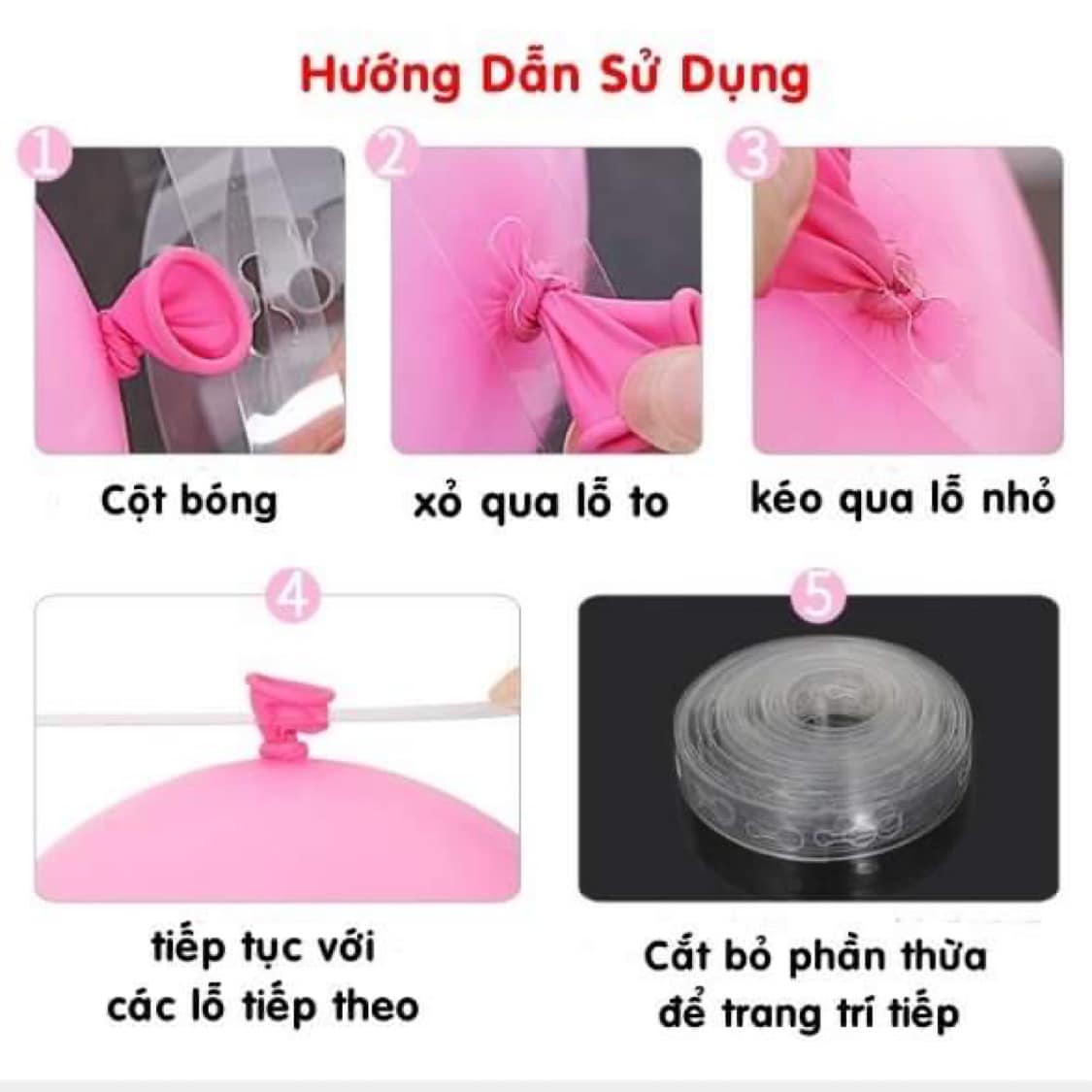 Set bóng trang trí sinh nhật tại nhà cho bé phi hành gia