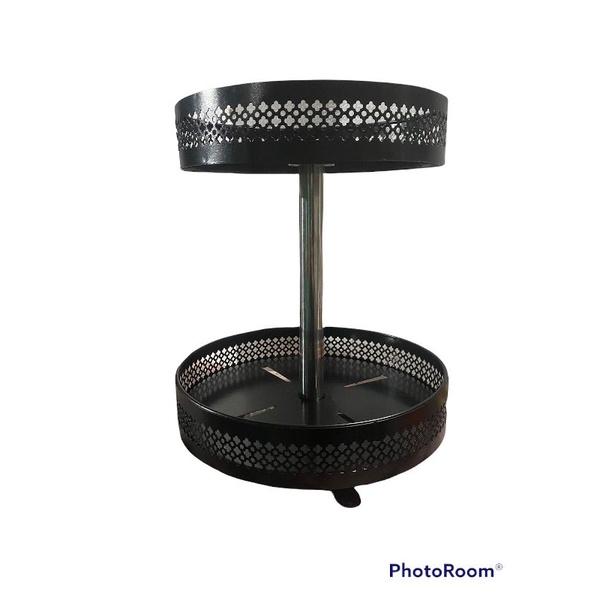 Kệ Gia vị tròn xoay 360° chất liệu inox 304 không gỉ