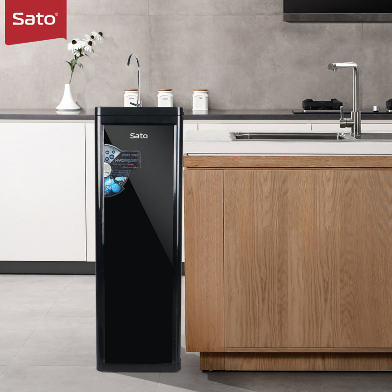 Máy lọc nước Sato Neo1 NEo4308D 8 cấp lọc vượt trội, lọc sạch, bổ sung khoáng chất. Kiểu dáng thiết kế đột phá, tinh tế, sang trọng - Miễn phí vận chuyển toàn quốc - Hàng chính hãng