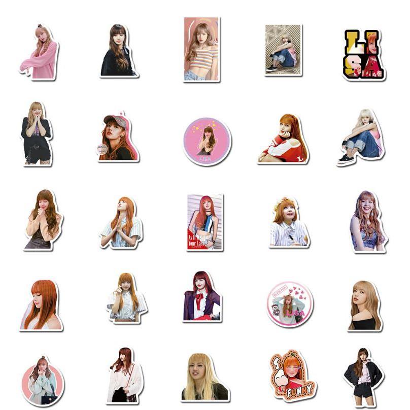 Sticker dán cao cấp nhóm nhạc Black Pink Cực COOL ms#184