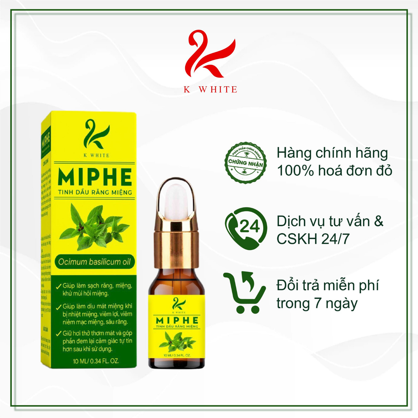 Tinh Dầu Răng Miệng MIPHE