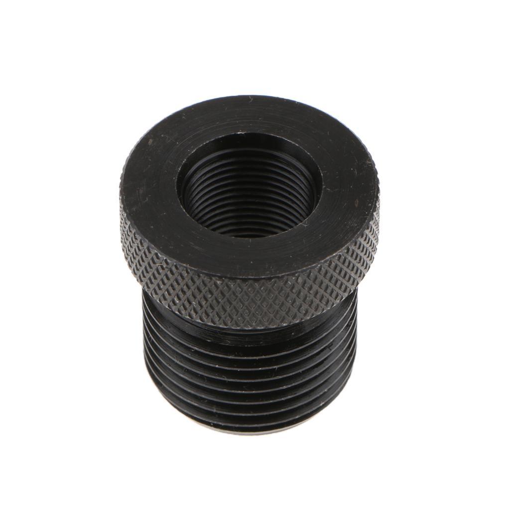 Oil Fuel Filter Connector Knurled Adapter 1/2-28 to 13/16-16 Thread