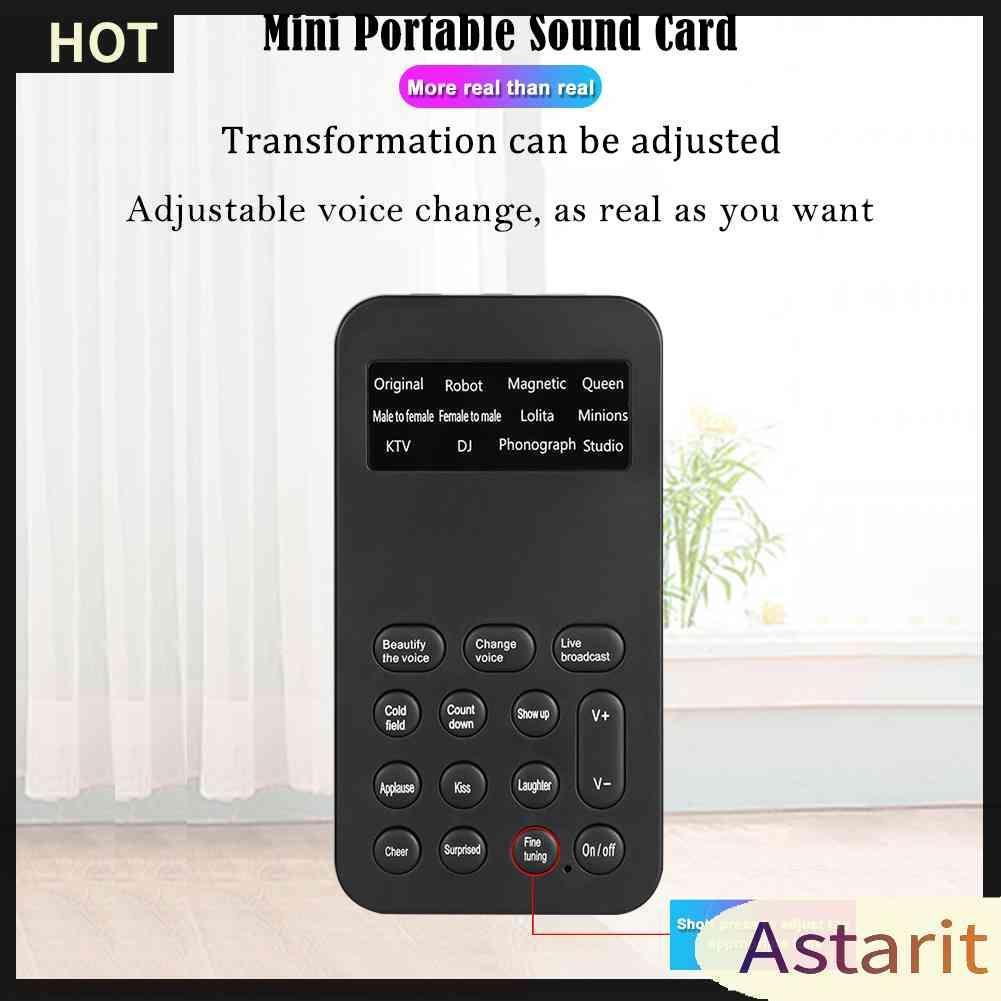 Bộ Loa Không Dây Mini Hỗ Trợ Live Changer Sound Card