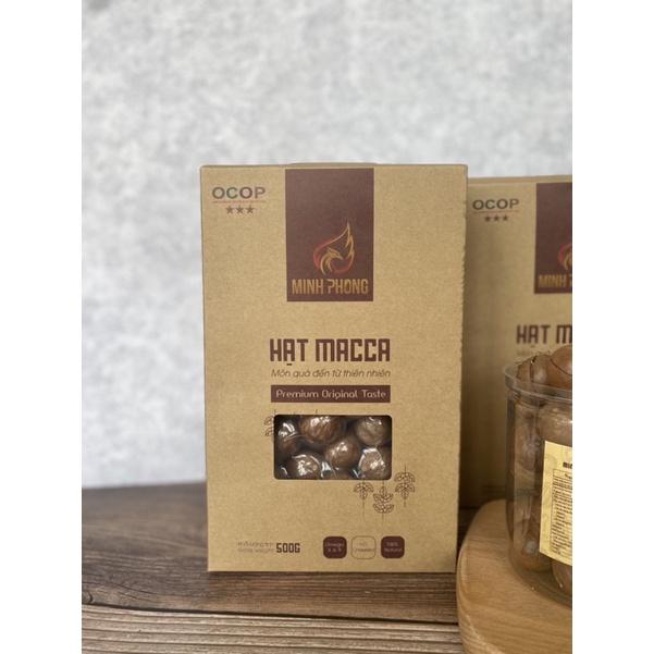 500G Hạt Macca sấy rang tách nứt loại 1