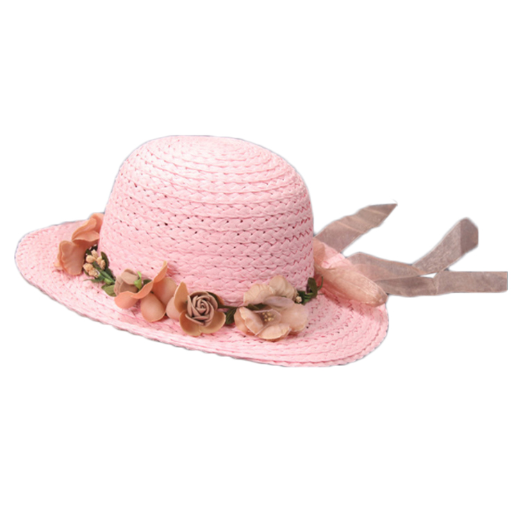 Nón mũ cói giấy tự nhiên cho bé gái từ 2-6 tuổi M16