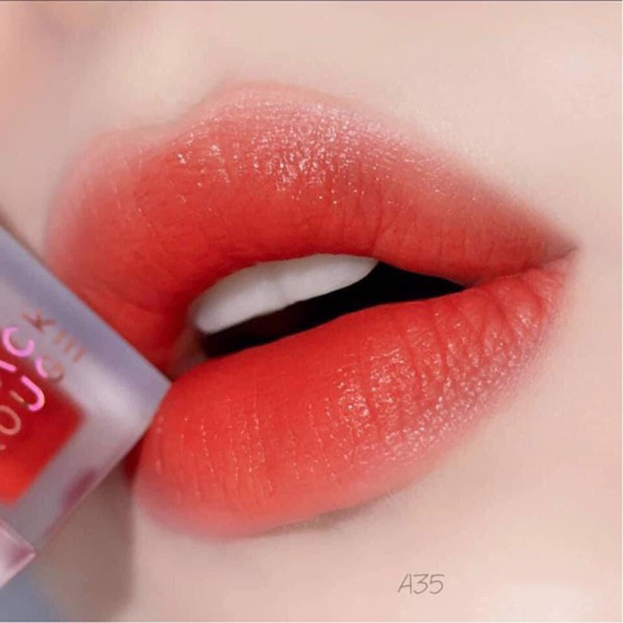 Son Black Rouge Air Fit Velvet Tint Ver 7 A35 - Đỏ dâu Son Black Rouge Air Fit Velvet Tint Ver 7 A35 - Đỏ dâu