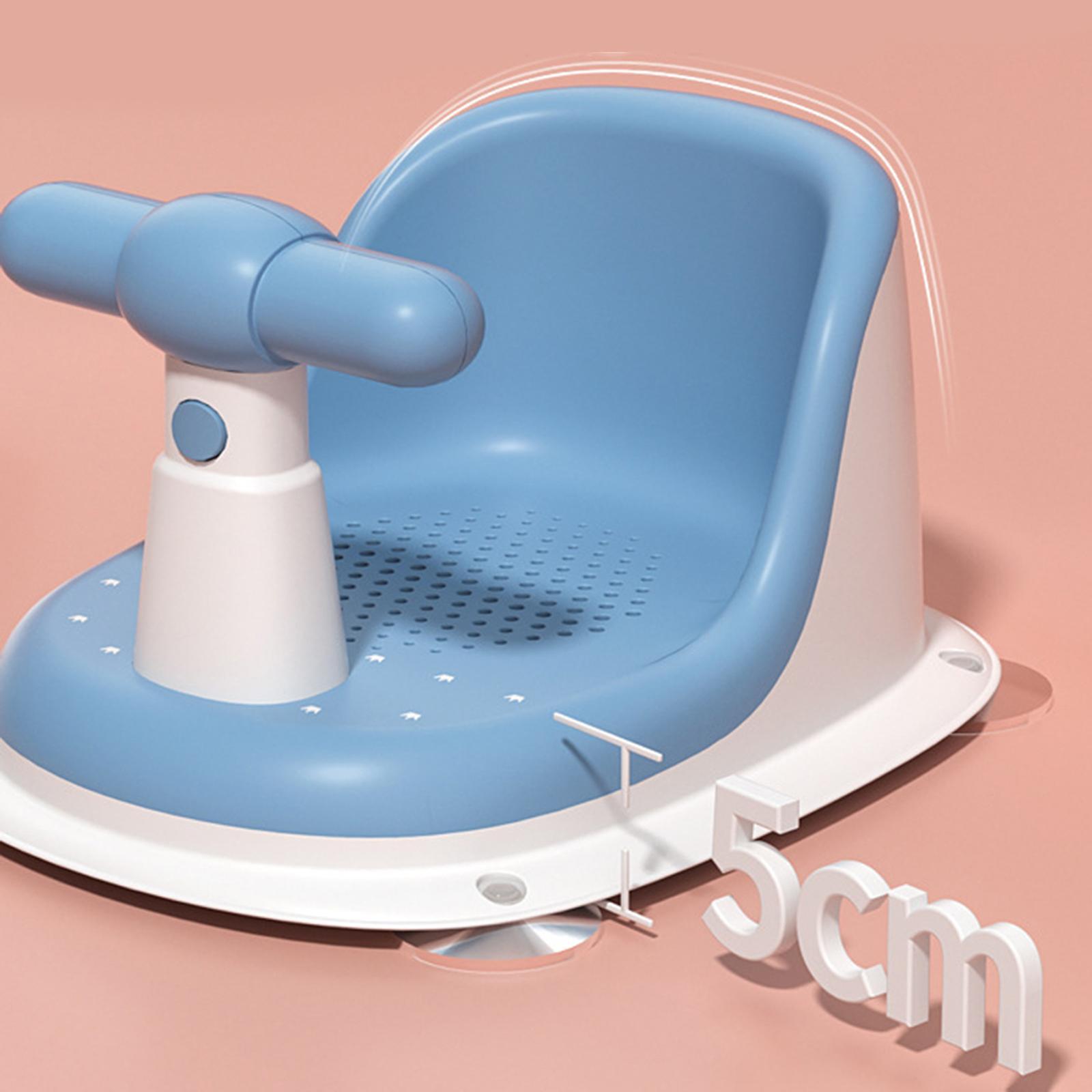 Baby Bath Seat Sit up Bathing Safety Suction for Baby Bathing 6-18 Months