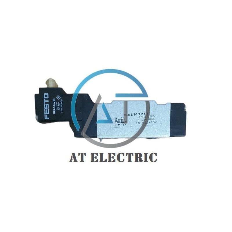 Van điện từ Festo MEH-5/2-1/8-P-S-B
