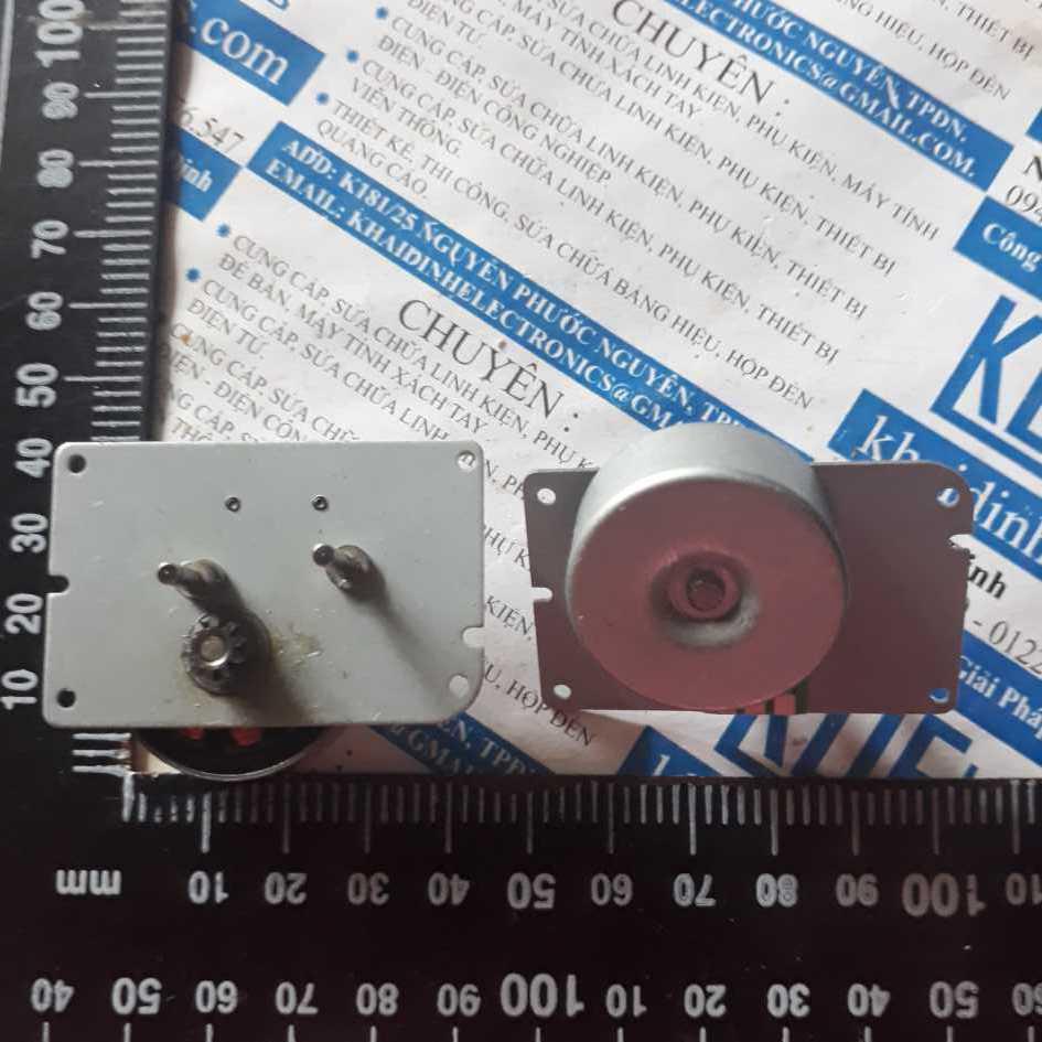 Động cơ brushless thí nghiệm 12v, 0.5A, BÁNH RĂNG SẮT kde2520