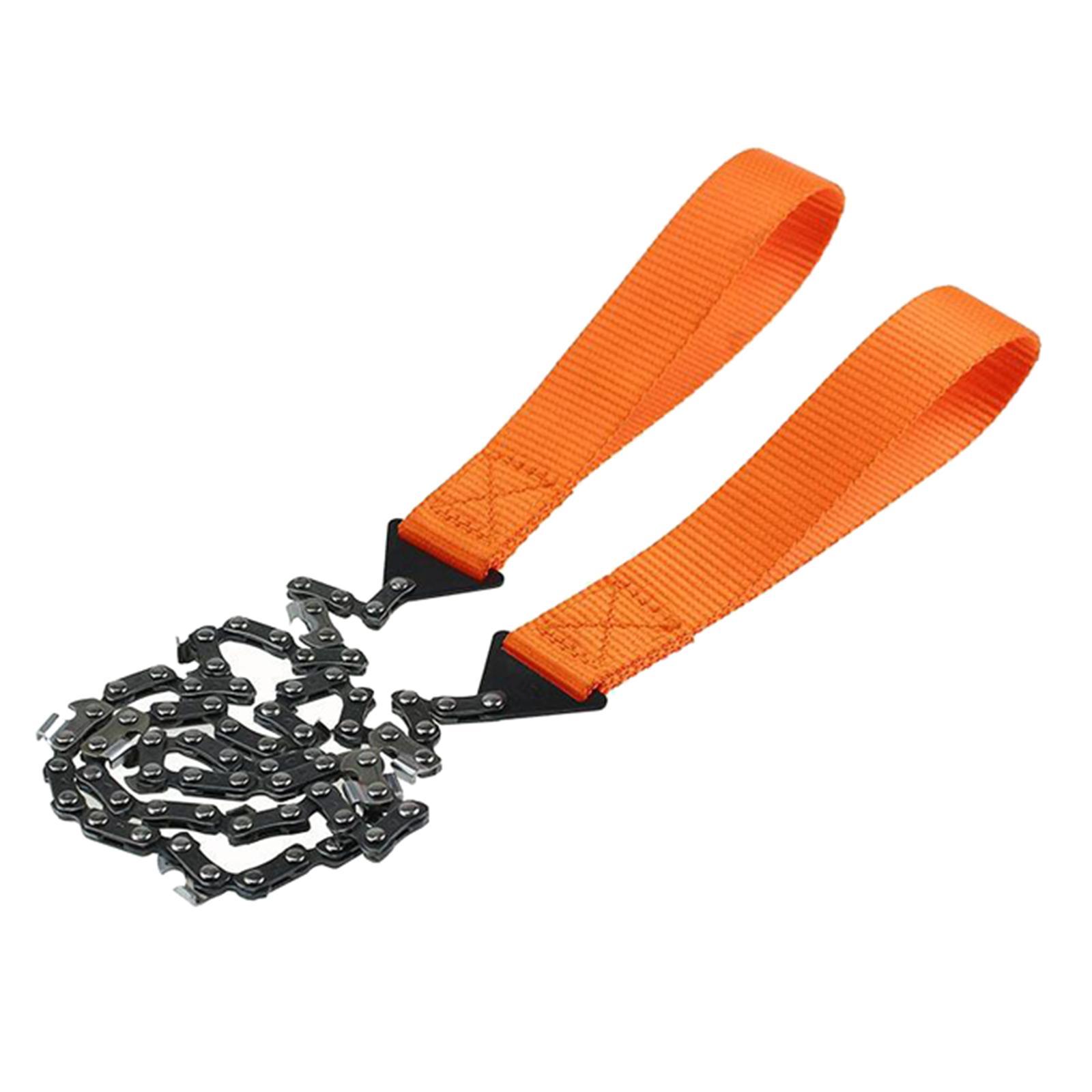 Camping Pocket Wire Saw41" Survival Gear Emergency Hand Saw Tool w/ Bag