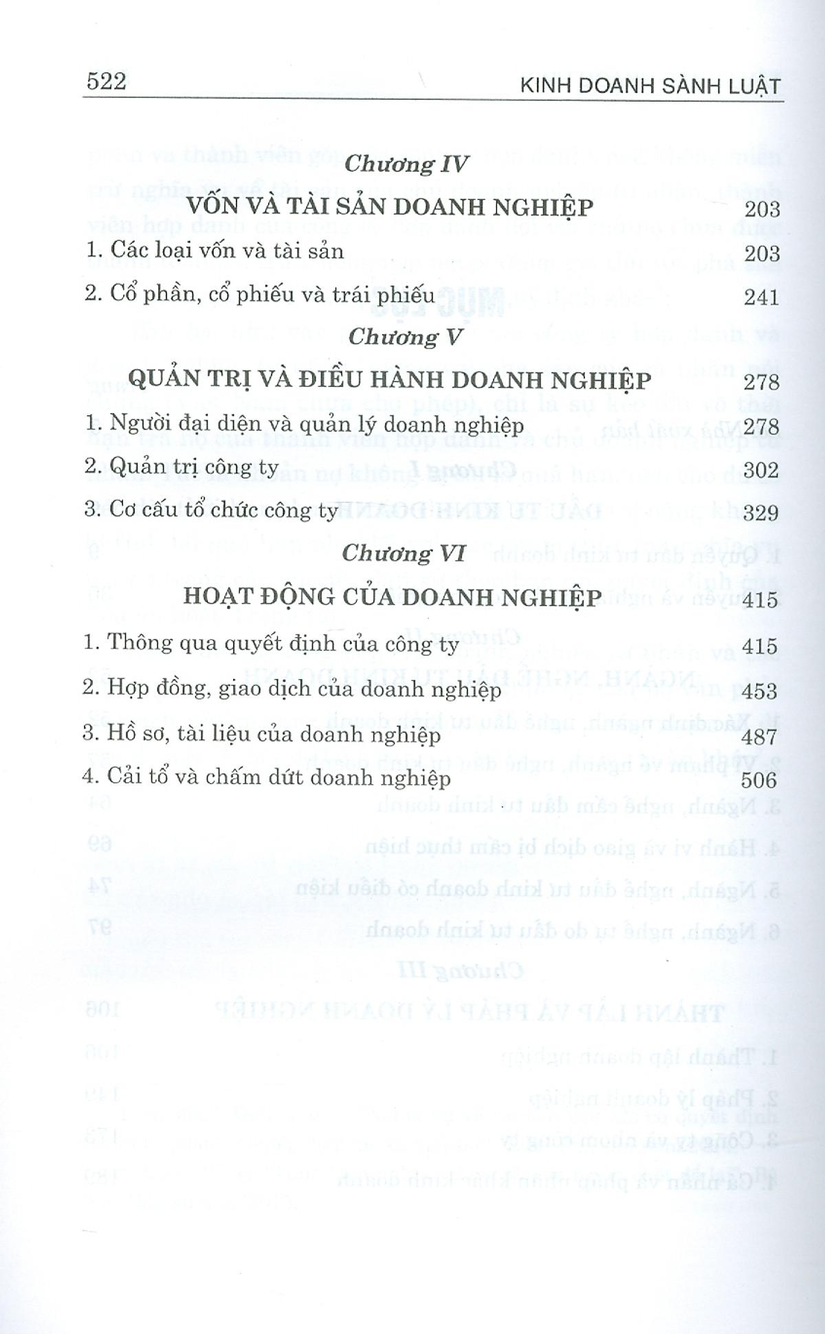 Kinh Doanh Sành Luật (Ứng Dụng Luật Doanh Nghiệp Năm 2020, Sửa Đổi, Bổ Sung Năm 2022 Và Quy Định Liên Quan)