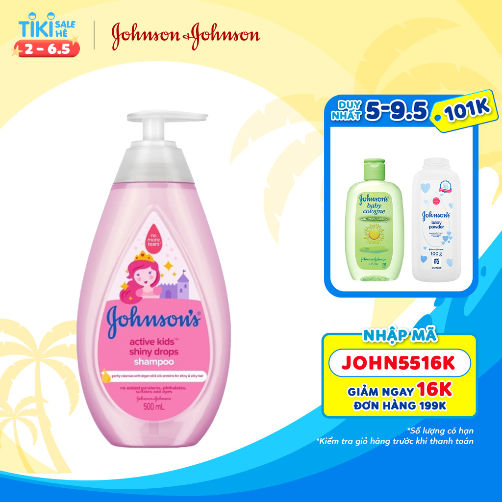 Dầu gội Johnson's Baby cho bé - Dung Tích 500ml