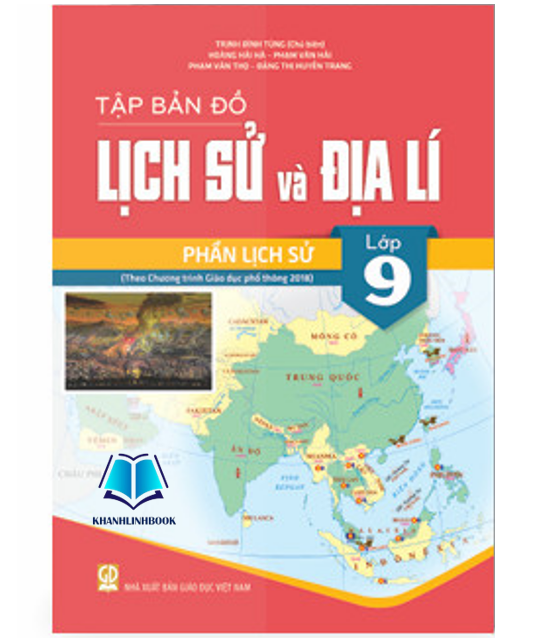 Sách - Tập bản đồ lịch sử và địa lí lớp 9 - phần lịch sử 9 (theo chương trình GDPT mới)