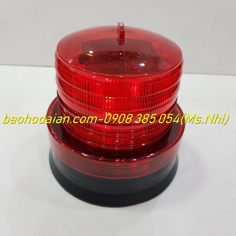 Đèn Cảnh Báo Tín Hiệu Sử Dụng Năng Lượng Mặt Trời/ Đèn Công trình Giao thông Đ-RKH-001S - Hình Thật