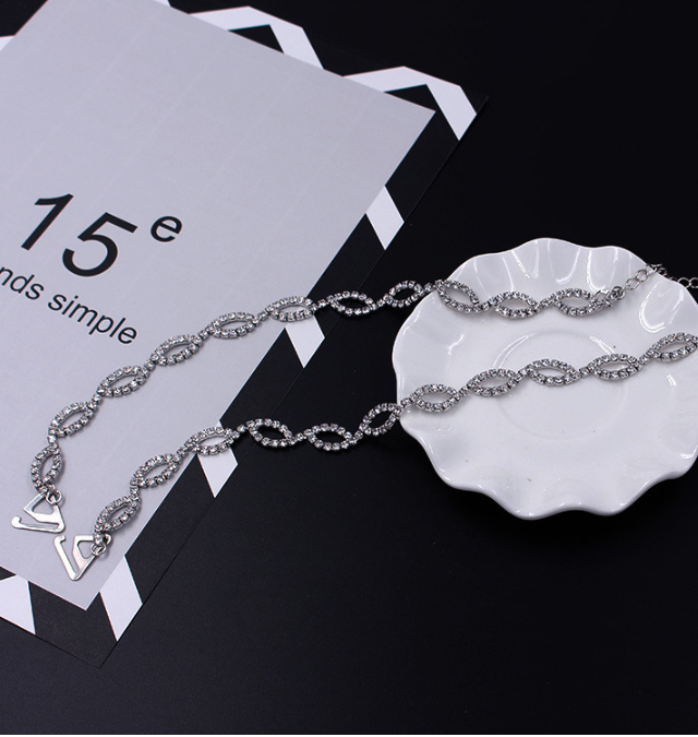 Dây áo ngực bra cao cấp đính đá sang chảnh DA31