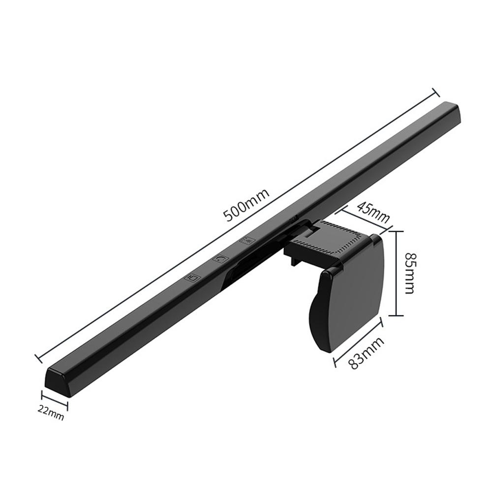 Stepless Dimming LED Lamp For Computers Monitor USB Reading Light Computers Screen Clip-on Lamp Eye Protect Light