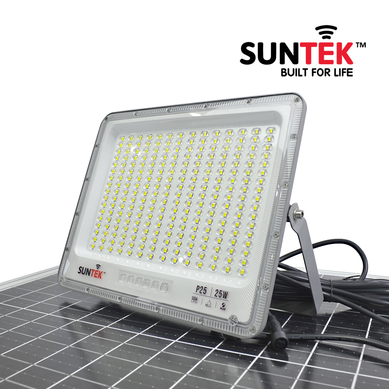 Đèn Pha Cao Áp Năng Lượng Mặt Trời SUNTEK P25 - Hàng Chính Hãng - Bảo hành 3 năm 1 đổi 1