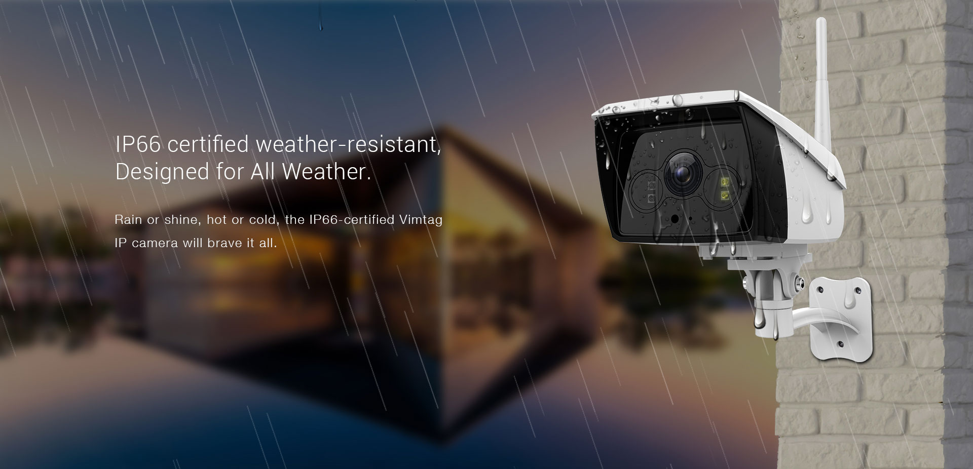 Camera ngoài trời vimtag B4 4MPX