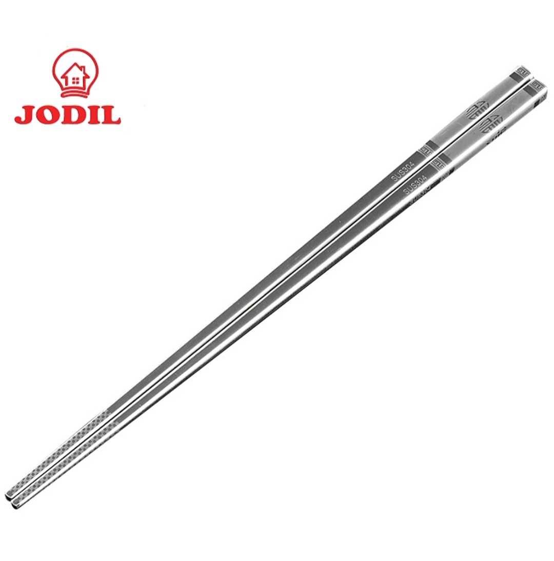 HỘP 10 ĐÔI ĐŨA INOX # 304 - CAO CẤP - SANG TRỌNG - NGUYÊN KHỐI INOX 304