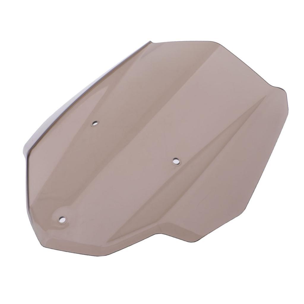 Motorcycle Plastic Windshield Windscreen Wind Shield Screen Protector with Mounting Bracket for Yamaha MT 03 MT-03 MT03 2016-2017