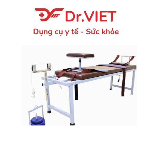Giường kéo hỗ trợ cột sống 2 khúc DVC 10 – Sản phẩm tiện dụng hỗ trợ chăm sóc vùng lưng, cột sống