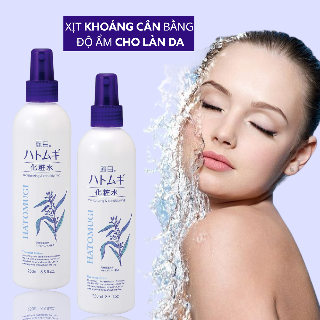 Xịt Khoáng Trắng Da Reihaku Hatomugi Mist Lotion - 31319