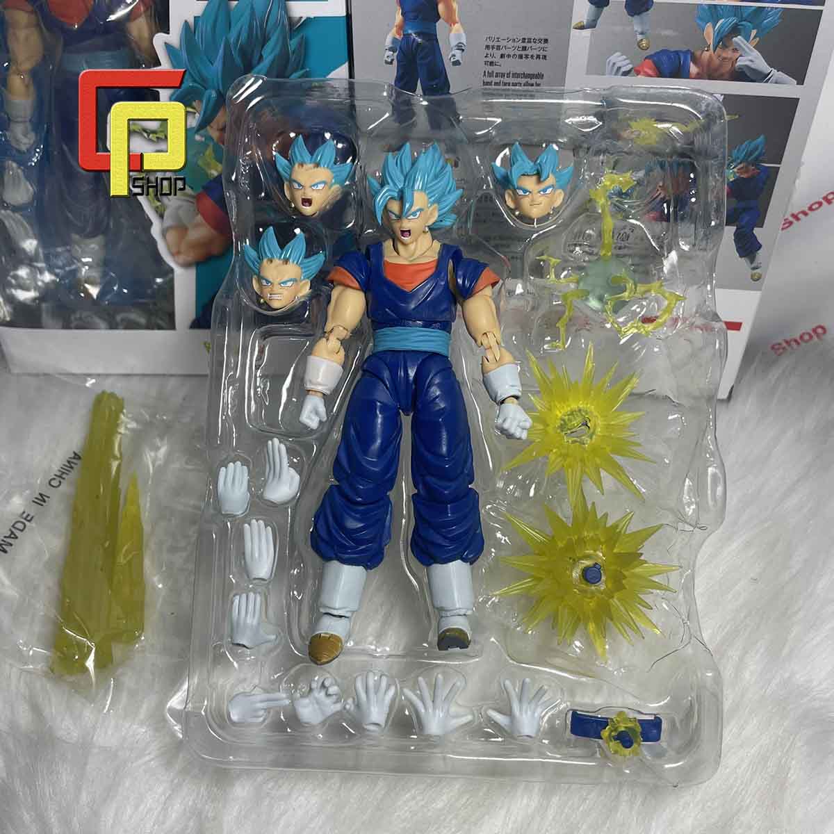 Mô hình Vegito SHF - Mô hình Vegito có khớp - Mô hình Dragon Ball