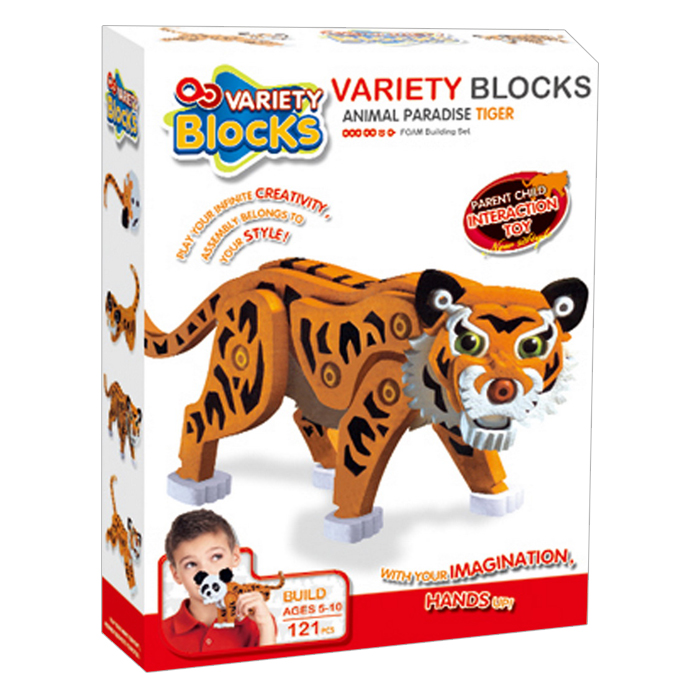 Lắp ráp 3d Puzzle Hổ 3124 - 48 mảnh