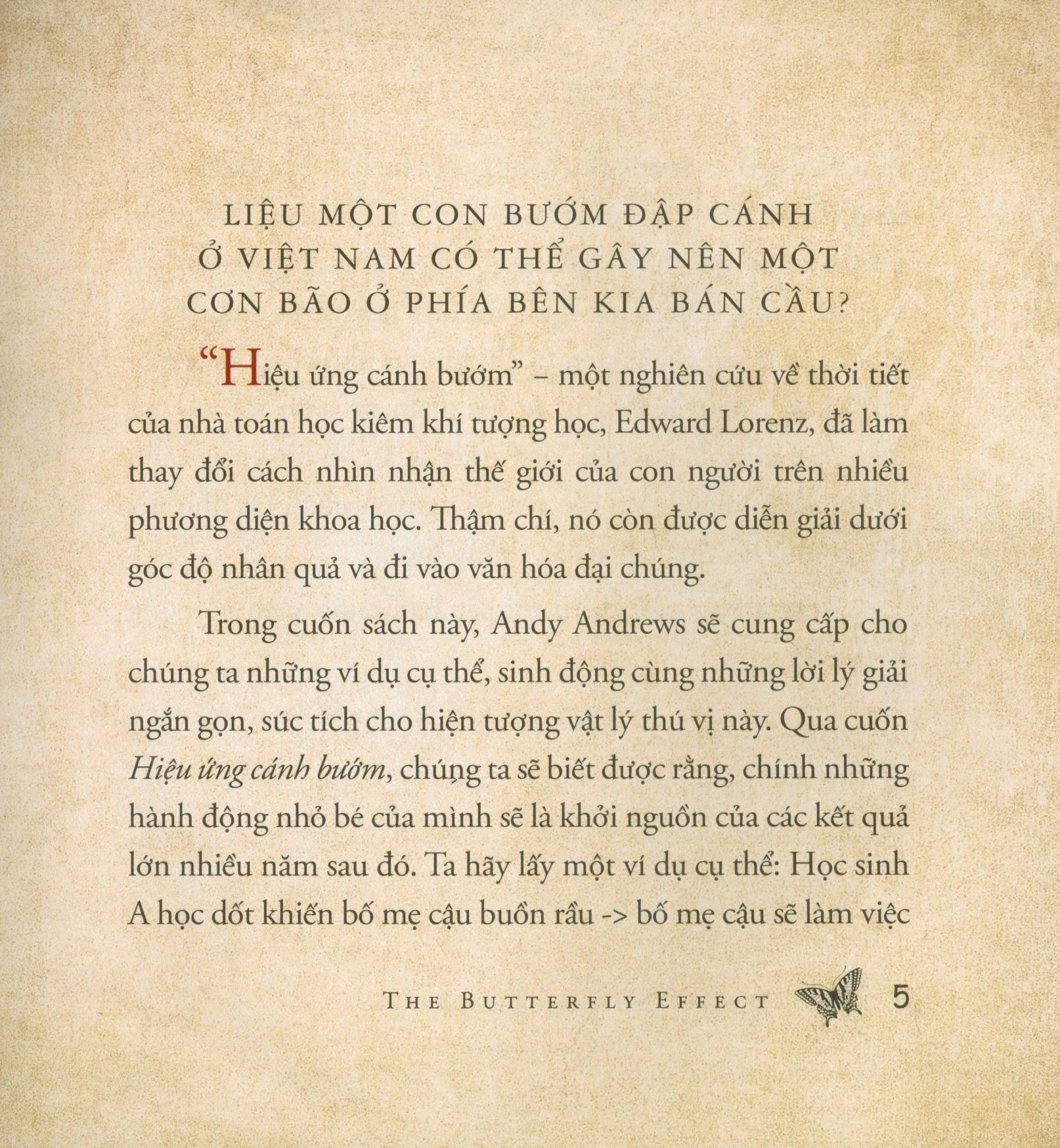 Sách Hiệu Ứng Cánh Bướm (Tái Bản 2020)