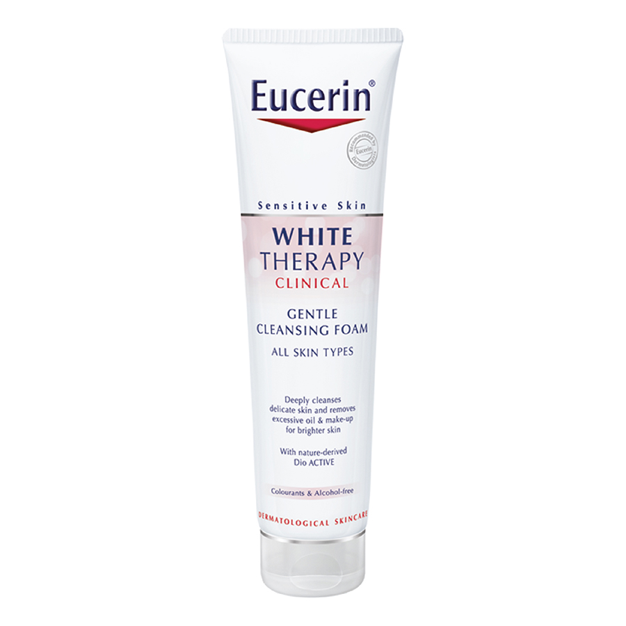 Sữa Rửa Mặt Tạo Bọt Trắng Da Eucerin White Therapy Clinical Gentle Cleansing Foam (150g)