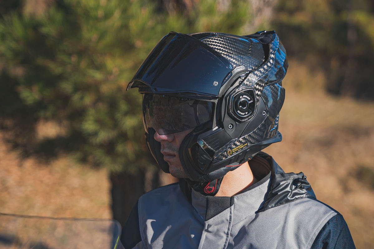 Mũ Bảo Hiểm Fullface Lật Hàm 180độ LS2 FF901 Advant X Carbon