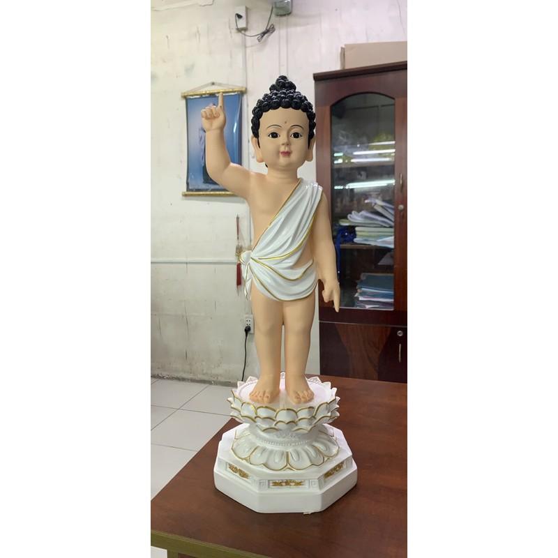 Tượng phật Hoa Tiên_ Đản sanh 60cm