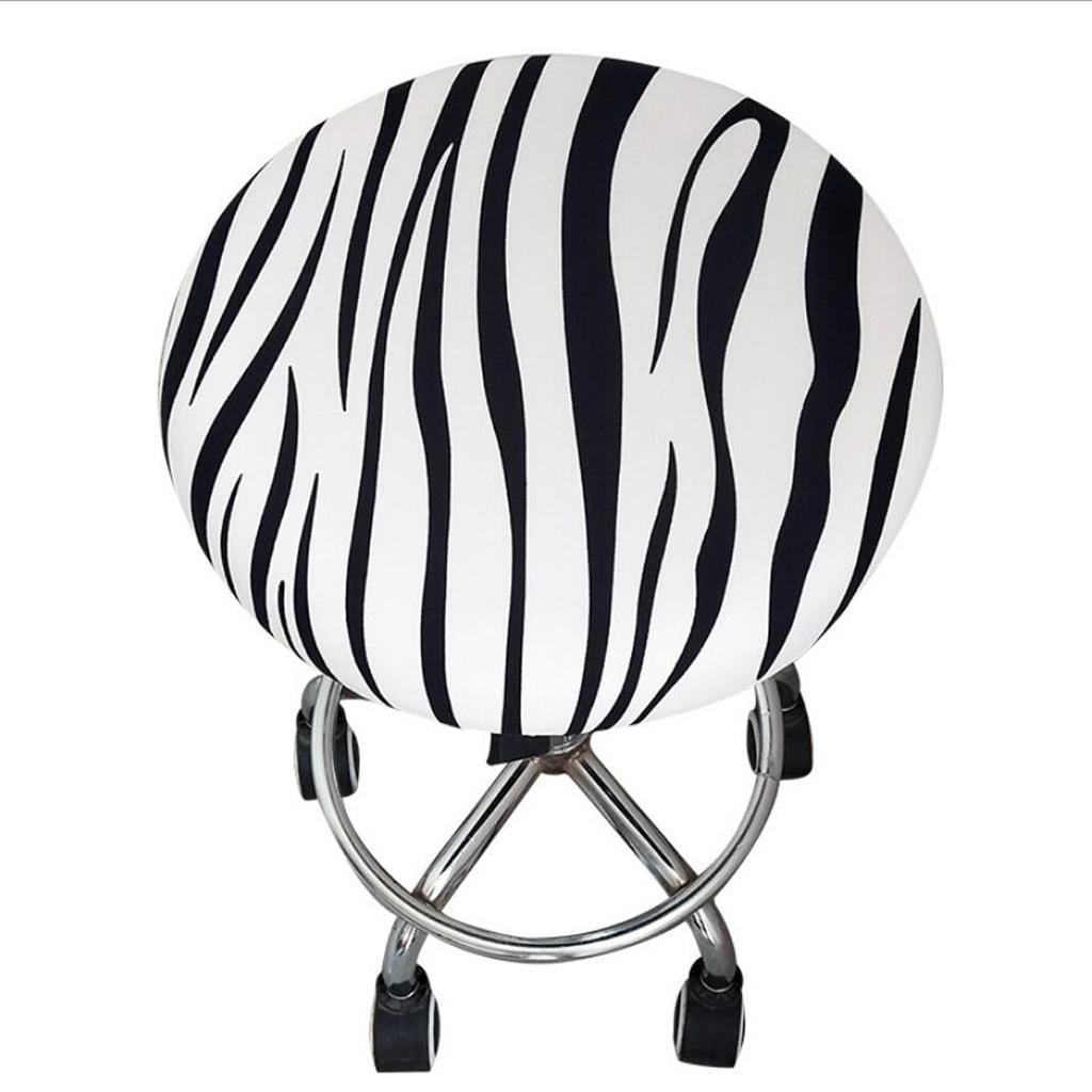 4pcs Stool Cover Round Lift Chair Seat Sleeve for Salon Chairs