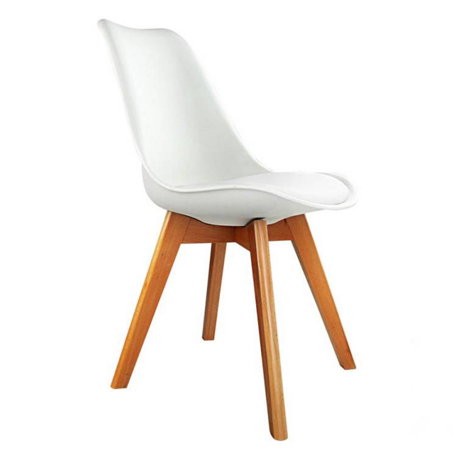 Bộ Bàn Ăn 4 Ghế Lót Nệm Eames TH01