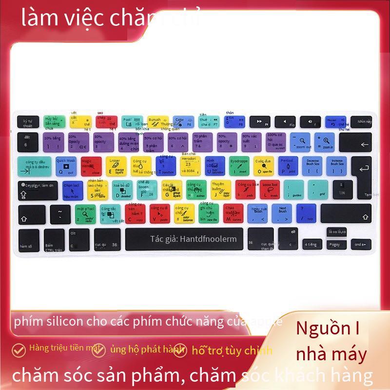 Thuận lợi nhất cho mac book Apple notebook phím chức năng bảo vệ không khí phím tắt PS phím MAC màng bàn phím máy tính OS