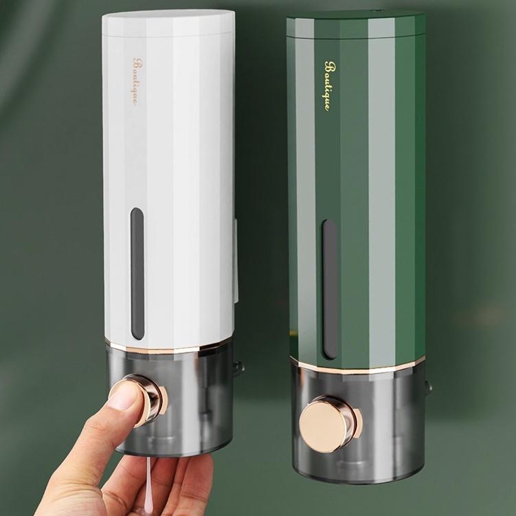 Hộp đựng sữa tắm dầu gội nước rửa tay chất liệu ABS gắn treo tường tiện lợi