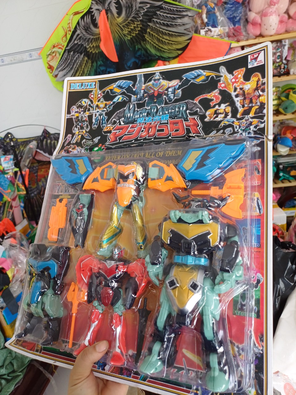 Đồ chơi siêu nhân gao phép thuật