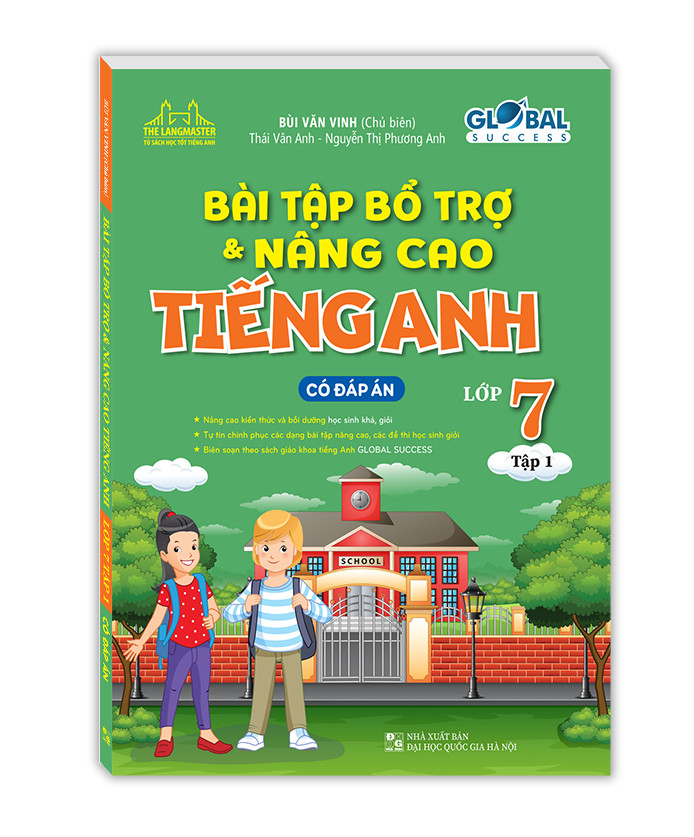 GLOBAL SUCCESS Bài tập bổ trợ và nâng cao tiếng anh lớp 7 tập 1