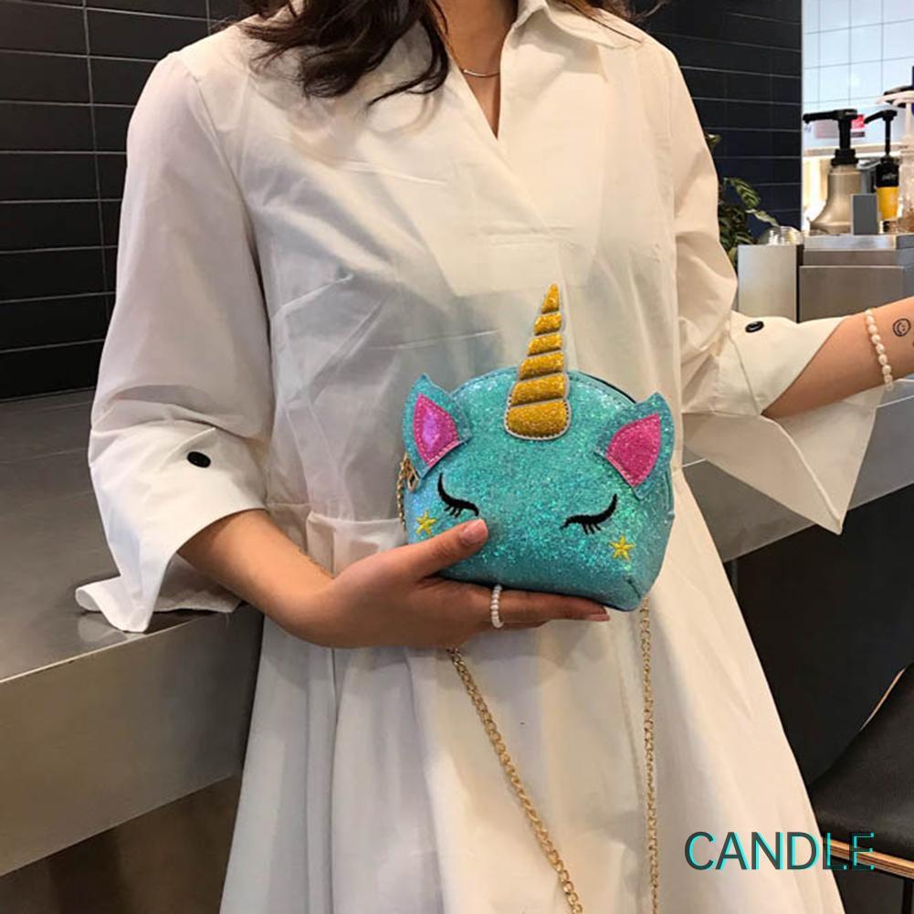 Túi Đeo Chéo Nữ Đính Kim Sa Lấp Lánh