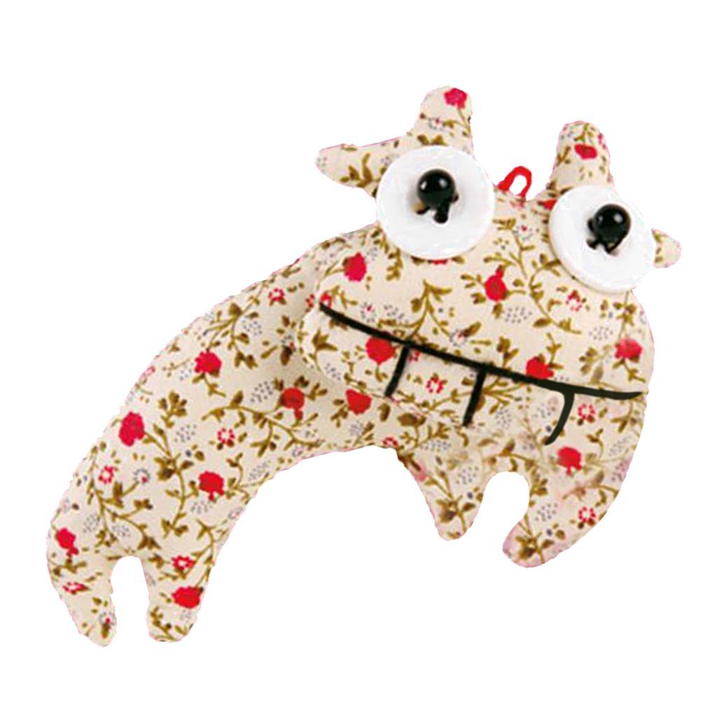 Stuffed Colorful Cow Making Kit Toy Material Package for Needlework Supplies