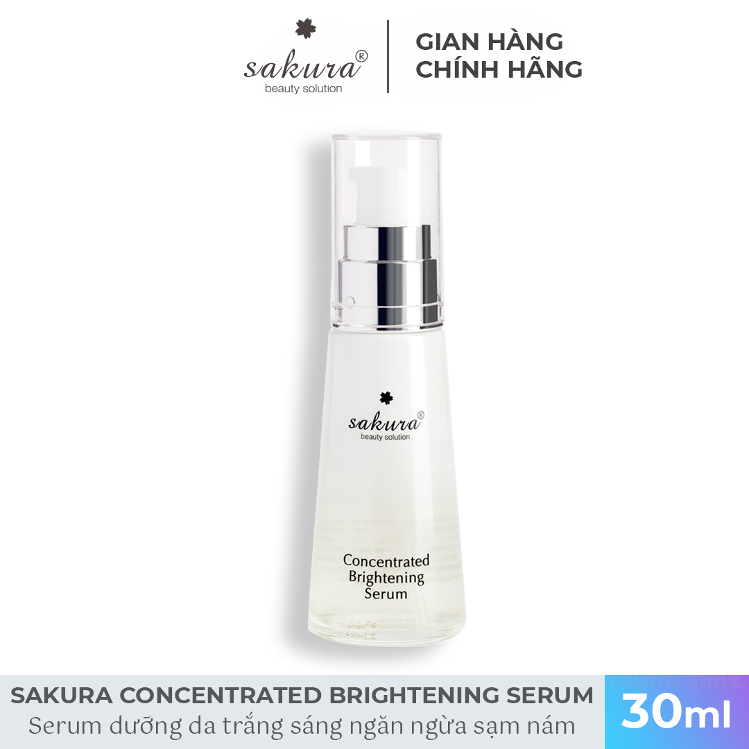 Tinh Chất Dưỡng Trắng Da Sakura Concentrated Brightening Serum (30ml)
