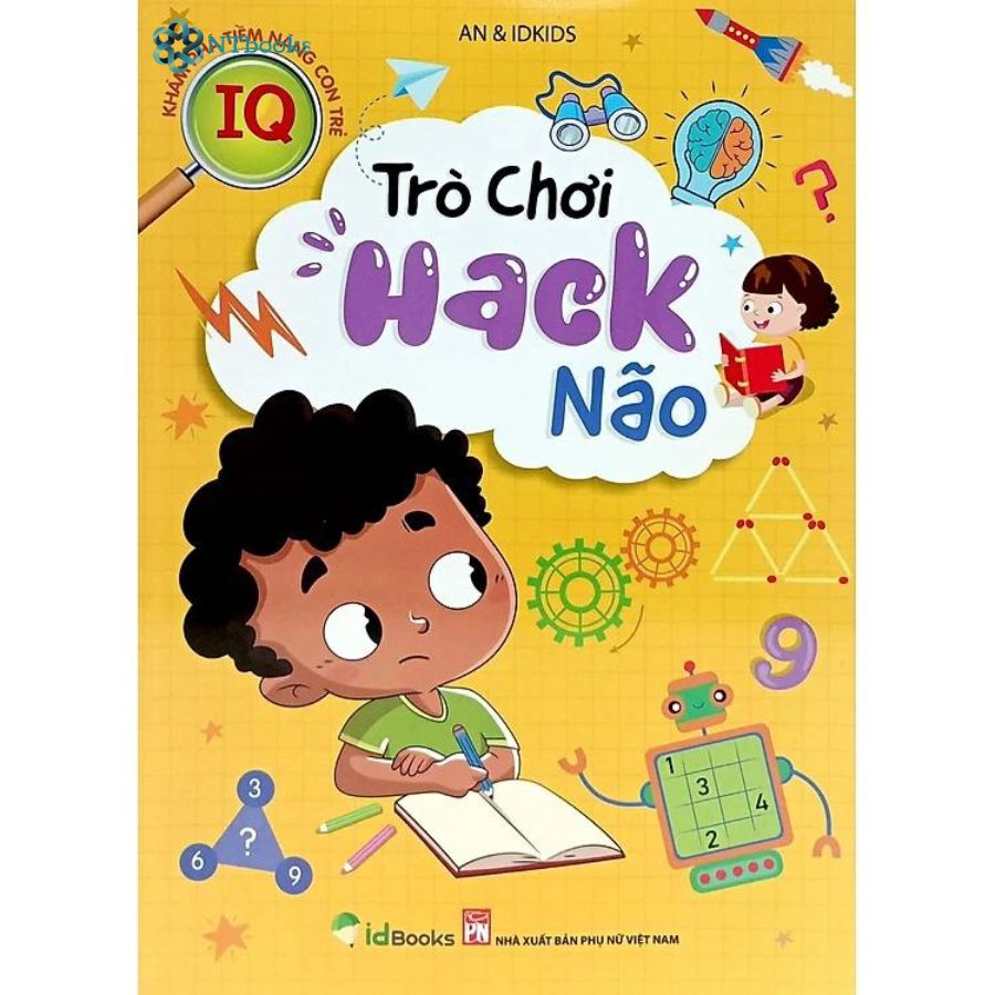 Combo 2 cuốn sách Khám phá Tiềm năng con trẻ: CÂU ĐỐ & TRÒ CHƠI HACK NÃO