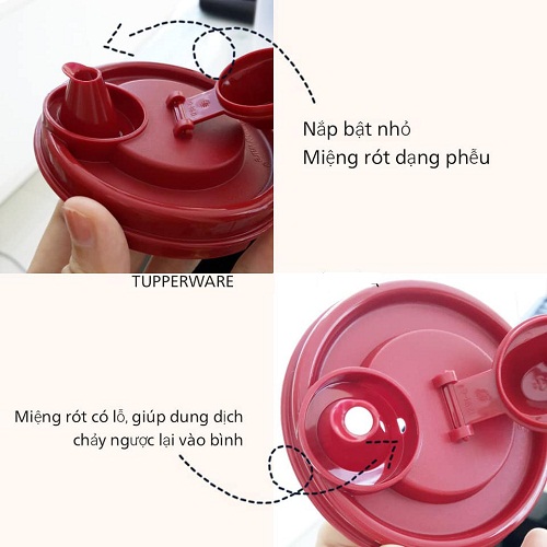 Bình đựng dầu Tupperware Stor N Pour 650ml