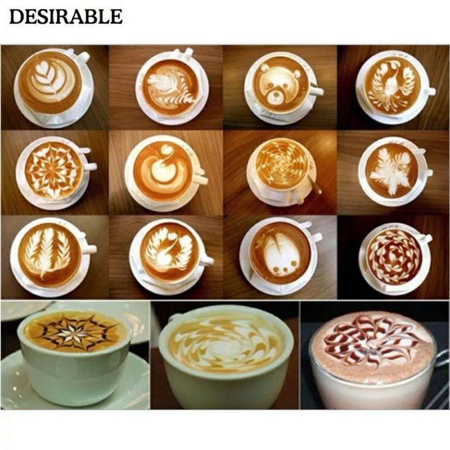 Khuôn inox tạo hình trang trí cho cà phê, bánh ngọt